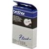 Brother ORIGINAL Brother Nastro Nero su bianco TC-291 9 mm x 7,7 m, laminato