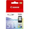 Canon ORIGINAL Canon Cartuccia d'inchiostro differenti colori CL-511 2972B001 ~244 Seiten 9ml