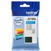 Brother ORIGINAL Brother Cartuccia d'inchiostro ciano LC3219XLC LC-3219XL ~1500 Seiten