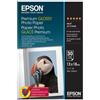 Epson ORIGINAL Epson Carta Bianco C13S042154 Premium Glossy 30 Blatt carta fotografica, 13 x 18 cm, 255 gr/m², 30 pagine, premium, glo