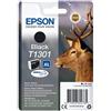 Epson ORIGINAL Epson Cartuccia d'inchiostro nero C13T13014012 T1301 XL ~945 Seiten 25,4ml