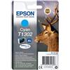 Epson ORIGINAL Epson Cartuccia d'inchiostro ciano C13T13024012 T1302 XL ~765 Seiten 10,1ml