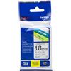 Brother ORIGINAL Brother Nastro Nero su bianco TZe-241 TZ-241 18 mm x 8 m, laminato