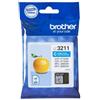 Brother ORIGINAL Brother Cartuccia d'inchiostro ciano LC3211C LC-3211 ~200 Seiten
