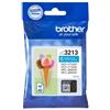 Brother ORIGINAL Brother Cartuccia d'inchiostro ciano LC3213C LC-3213 ~400 Seiten