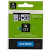 DYMO ORIGINAL DYMO Nastro Nero su trasparente S0720670 40910 9mm x 7m, nastro standard D1