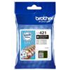 Brother ORIGINAL Brother Cartuccia d'inchiostro nero LC421BK LC-421BK ~200 Seiten