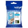 Brother ORIGINAL Brother Cartuccia d'inchiostro ciano LC421C LC-421C ~200 Seiten