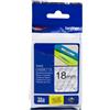Brother ORIGINAL Brother Nastro Nero su trasparente TZe-141 TZ-141 18 mm x 8 m, laminato