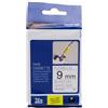 Brother ORIGINAL Brother Nastro Nero su bianco TZe-FX221 TZ-FX221 9 mm x 8 m, laminato
