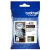 Brother ORIGINAL Brother Cartuccia d'inchiostro nero LC422BK LC-422BK ~550 Seiten