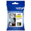 Brother ORIGINAL Brother Cartuccia d'inchiostro giallo LC422Y LC-422Y ~550 Seiten