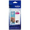 Brother ORIGINAL Brother Cartuccia d'inchiostro magenta LC424M LC-424M ~750 Seiten