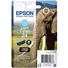 Epson ORIGINAL Epson Cartuccia d'inchiostro ciano (chiaro) C13T24254012 24 ~360 Seiten 5,1ml