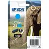 Epson ORIGINAL Epson Cartuccia d'inchiostro ciano C13T24324012 24 XL ~740 Seiten 8,7ml XL