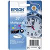 Epson ORIGINAL Epson Multipack ciano / magenta / giallo C13T27054012 27 ~900 Seiten 3 Cartucce colore: T2702 + T2703 + T2704