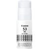 Canon ORIGINAL Canon Cartuccia d'inchiostro nero GI-53bk 4699C001 ~3700 Seiten 60ml Serbatoio d'inchiostro GI-53BK Nero