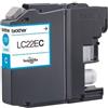 Brother ORIGINAL Brother Cartuccia d'inchiostro ciano LC22EC LC-22E ~1200 Seiten 11,8ml