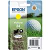Epson ORIGINAL Epson Cartuccia d'inchiostro giallo C13T34644010 34 ~300 Seiten 4,2ml
