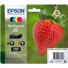 Epson ORIGINAL Epson Multipack nero / ciano / magenta / giallo C13T29864012 29 ~715 Seiten 4 cartucce: T2981 + T2982 + T2983 + T2984
