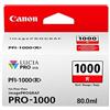 Canon ORIGINAL Canon Cartuccia d'inchiostro Rosso PFI-1000r 0554C001 ~5355 Seiten 80ml
