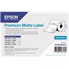 Epson ORIGINAL Epson Etichette C33S045531 S045531 Premium Matte Label - Die-cut Roll: 102mm x 51mm, 650 labels