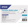 Epson ORIGINAL Epson Etichette Bianco C33S045532 S045532 Premium Matte Label - Die-cut Roll: 102mm x 76mm, 440 labels