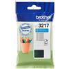 Brother ORIGINAL Brother Cartuccia d'inchiostro ciano LC3217C LC-3217 ~550 Seiten