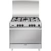 Glem Gas UN965VI cucina Elettrico/Gas Acciaio inox