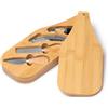 Set per vino e formaggio composto da 4 utensili GAUDA personalizzate o neutre