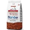 MONGE Mini Puppy cibo per cuccioli agnello e riso 2,5 kg