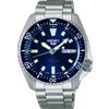 Seiko 5 Sports Orologio Automatico 3 sfere data quadrante blu con ghiera bracciale acciaio SRPL83K1