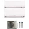 Daikin FTXP20N FTXP35N 2MXM50A(9) Climatizzatore Dual Split Parete Comfora WIFI Bluevolution 7+12 Btu R-32