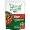 Natural Trainer Cane Bocconcini in Salsa Adult Small&Mini con Manzo 100g