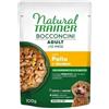 Natural Trainer Cane Bocconcini in Salsa Adult Small&Mini con Pollo 100g