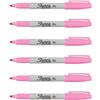 SHARPIE Pennarelli indelebili, punta fine, rosa, 6 pezzi