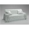 Dorian Home - Copriletto Singolo Estivo e Primaverile 180x270 Cotone 100% Puro Resistente Ideale come Telo Copridivano Arredo Copritutto, Copri Divano e Coperta Letto Singola, Foulard Leggero Multiuso