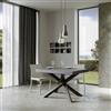Itamoby Tavolo 90X130 allungabile a 390 cm VOLANTIS Cemento