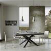 Itamoby Tavolo 90X160 allungabile a 264 cm VOLANTIS Cemento - Itamoby