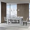 Itamoby Tavolo 90x160 allungabile a 420 cm ROXELL Cemento