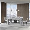 Itamoby Tavolo 90x180 allungabile a 440 cm ROXELL Cemento