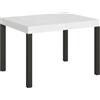 Itamoby Tavolo allungabile 80x120/204 cm Everyday Bianco Frassino telaio Antracite - Itamoby