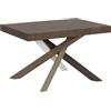 Itamoby Tavolo allungabile 90x120/224 cm Volantis Noce telaio 4/C