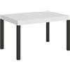 Itamoby Tavolo allungabile 90x140/244 cm Everyday Bianco Frassino telaio Antracite