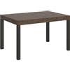 Itamoby Tavolo allungabile 90x140/244 cm Everyday Noce telaio Antracite