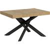 Itamoby Tavolo allungabile 90x140/244 cm Volantis Quercia Natura telaio Antracite