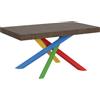 Itamoby Tavolo allungabile 90x160/264 cm Volantis Noce telaio 4/B