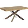 Itamoby Tavolo allungabile 90x160/264 cm Volantis Quercia Natura telaio 4/C