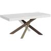 Itamoby Tavolo allungabile 90x180/440 cm Volantis Bianco Frassino telaio 4/C