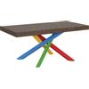 Itamoby Tavolo allungabile 90x180/440 cm Volantis Noce telaio 4/B